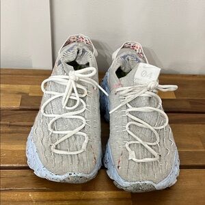 Nike Gray and White Athletic Shoes